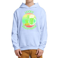 One Lucky Bartender T  Shirtone Lucky Bartender T  Shirt (6) Urban Pullover Hoodie | Artistshot