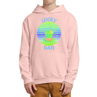 One Lucky Dad T  Shirtone Lucky Dad T  Shirt (2) Urban Pullover Hoodie | Artistshot