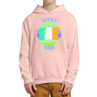 One Lucky Dad T  Shirtone Lucky Dad T  Shirt Urban Pullover Hoodie | Artistshot