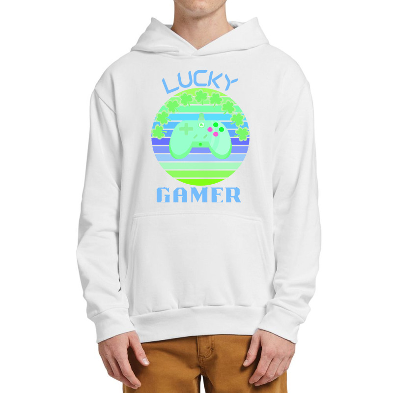 One Lucky Gamer T  Shirtone Lucky Gamer T  Shirt (8) Urban Pullover Hoodie | Artistshot