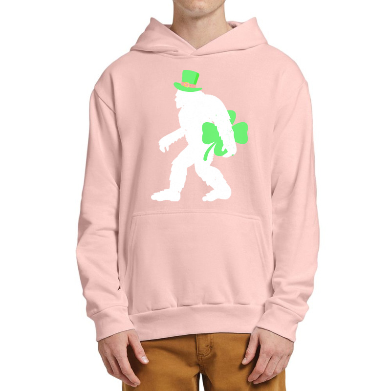 St Patricks Day Bigfoot Clover T  Shirt St Patricks Day Bigfoot Clover Urban Pullover Hoodie | Artistshot