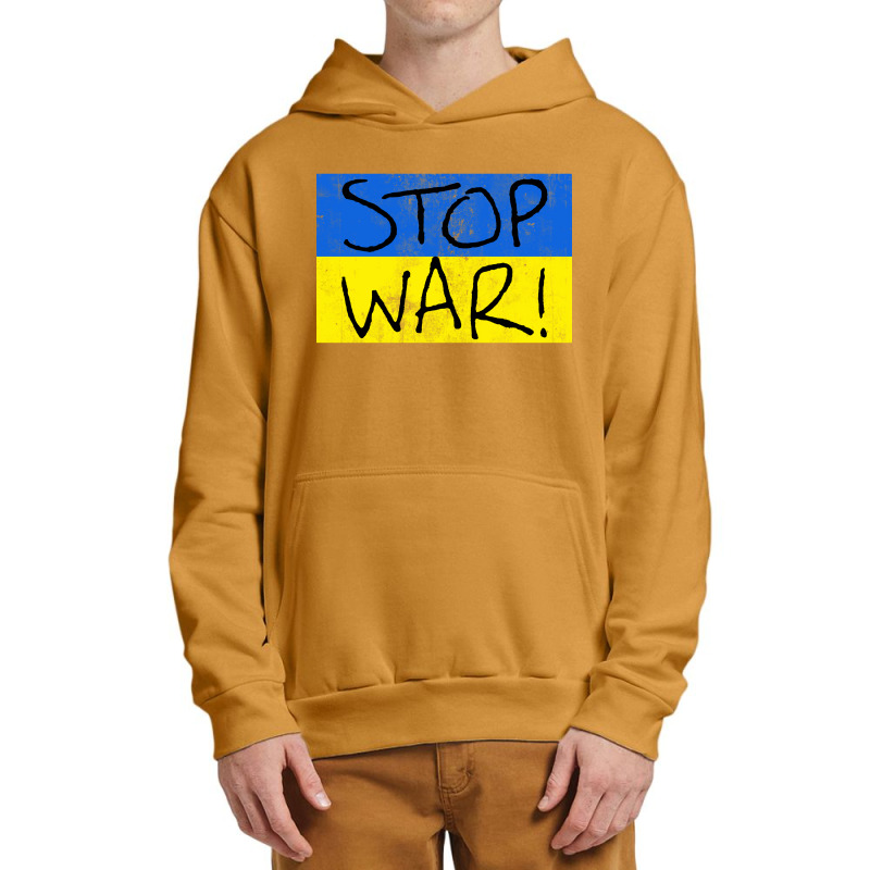 Flag Shirt Stop War Urban Pullover Hoodie | Artistshot