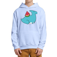 Watermelon Hadrosaurid Urban Pullover Hoodie | Artistshot