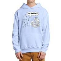 Kill Them All Urban Pullover Hoodie | Artistshot