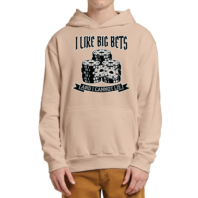 Poker I Like Big Bets Gambler Gambling Urban Pullover Hoodie | Artistshot