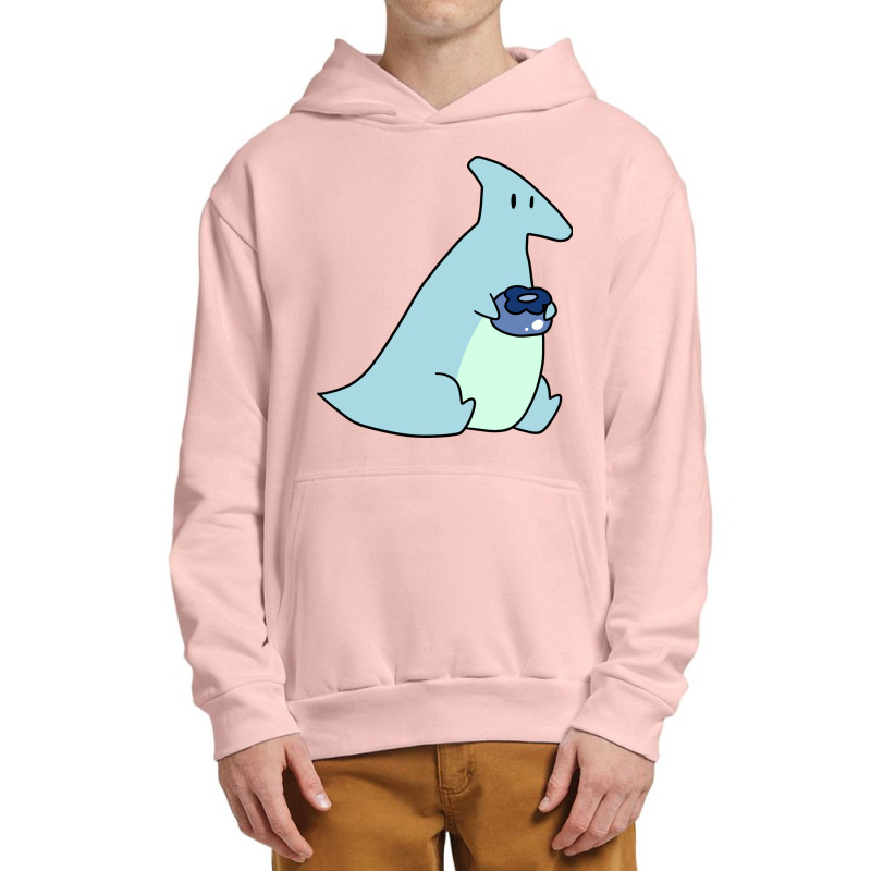 Blueberry Hadrosaurus Urban Pullover Hoodie | Artistshot