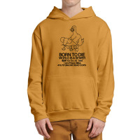 Born To Die The Office Product Recall Meme Design Urban Pullover Hoodie | Artistshot