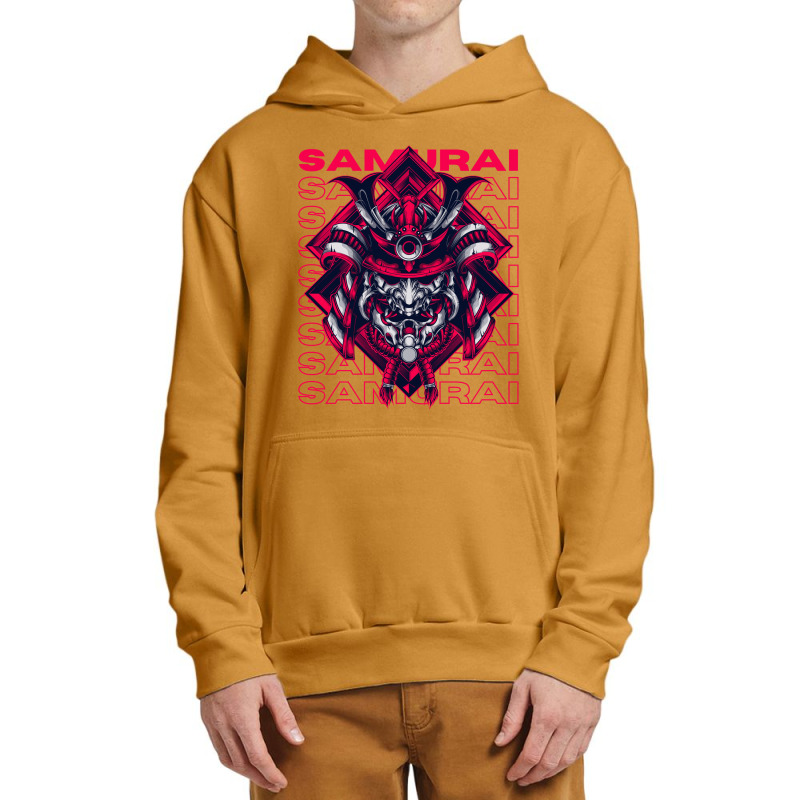 Samurai Urban Pullover Hoodie by Aspanguji | Artistshot