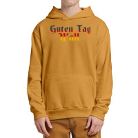 Guten Tag Y'all German Language Germany Flag Vintage Funny Octoberfest Urban Pullover Hoodie | Artistshot