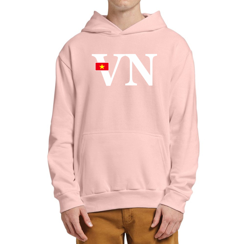 Vietnam Flag And Country Initials Urban Pullover Hoodie by cidolopez | Artistshot