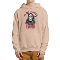 No One Is Illegal On Stolen Land Native American Red Paint At The Face Urban Pullover Hoodie | Artistshot