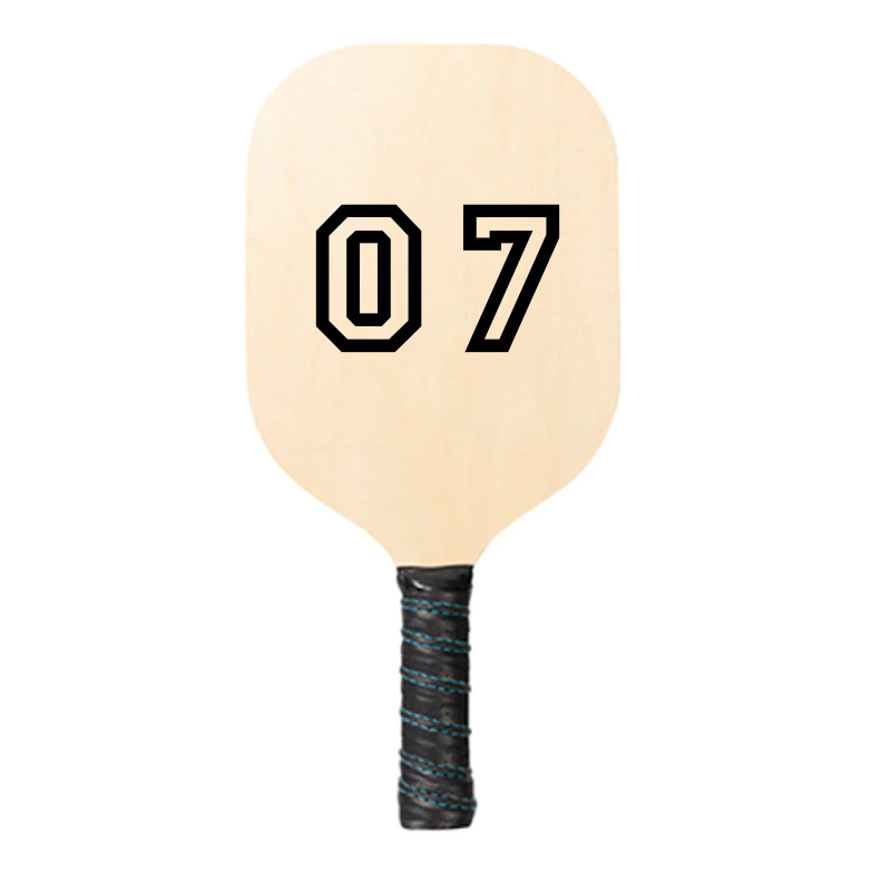 Number Seven Pickleball Paddle by pagersuek | Artistshot