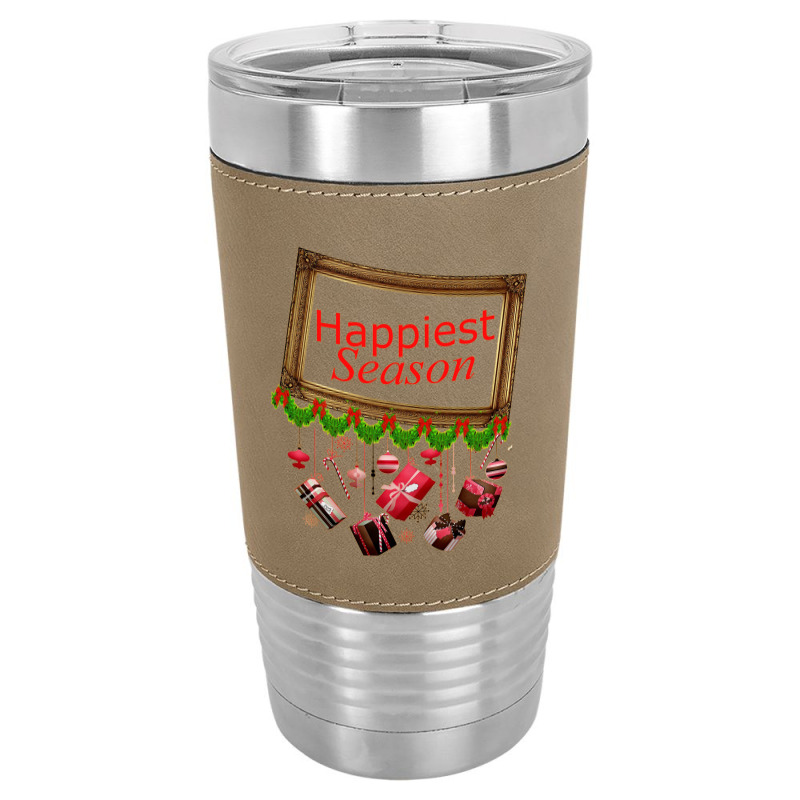 Happiest Season Leatherette Tumbler | Artistshot