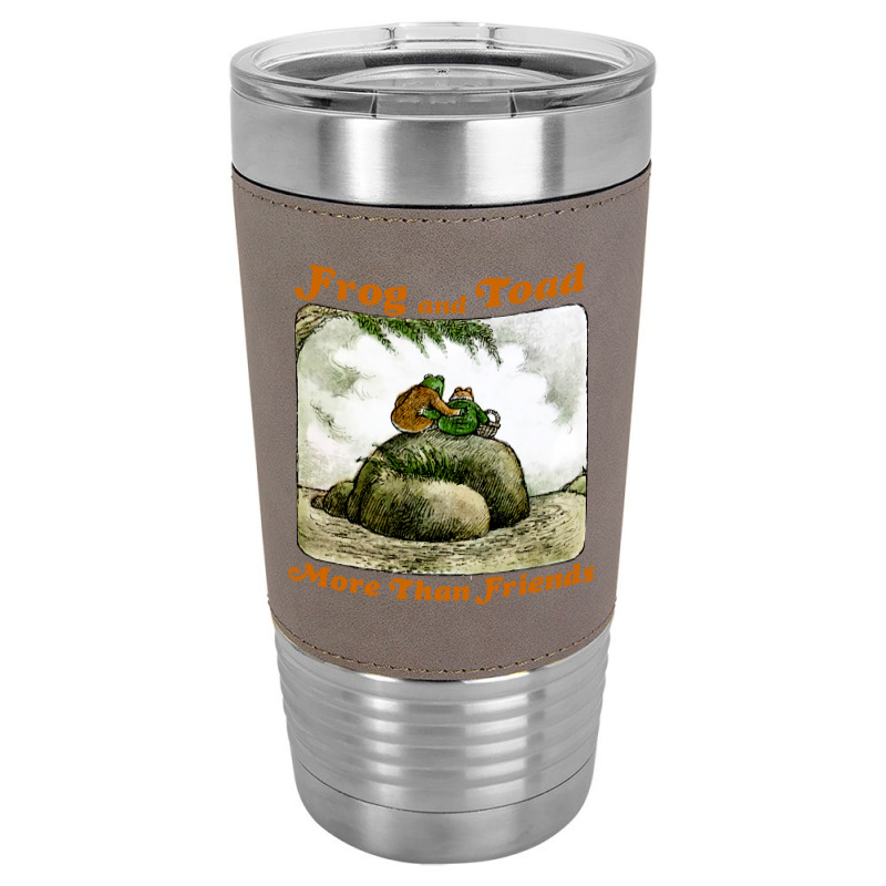 Frog And Toad More Than Friends Leatherette Tumbler By Blavk - Artistshot