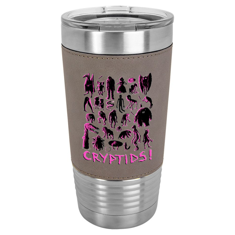 Cryptids,know Your Cryptids! Leatherette Tumbler by dyahayusutra | Artistshot