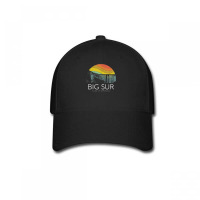 Big Sur California Beach Central Coast Retro Forest Camping Baseball Cap | Artistshot