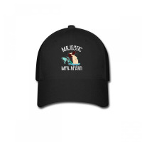 Majestic Mer-beard Funny Merman Manly Merman Baseball Cap | Artistshot