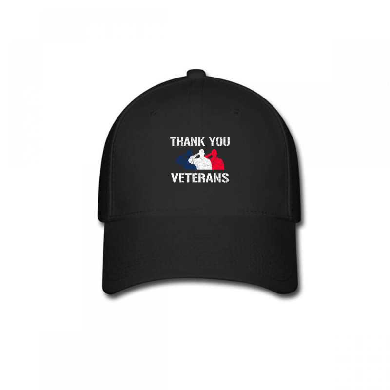 Thank You Veterans Day Salute Military Appreciation Soldiers Sweatshir Baseball Cap by cm-arts | Artistshot