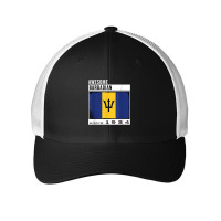 Awesome Barbadian Since 1934   Barbadian 88th Birthday T Shirt Mesh Cap | Artistshot