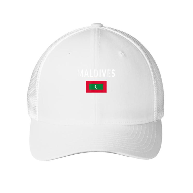 Maldives Maldivian Tee Flag Souvenir Gift Male Mesh Cap | Artistshot