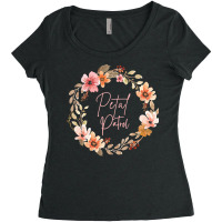 Petal Patrol T  Shirt Petal Patrol Flower Girl T  Shirt Women's Triblend Scoop T-shirt | Artistshot