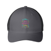 It Takes A Big Heart To Shape Little Minds Teacher Mesh Cap | Artistshot