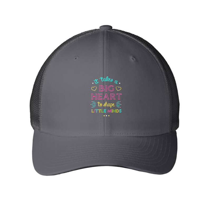 It Takes A Big Heart To Shape Little Minds Teacher Mesh cap by LembckeAleeya | Artistshot