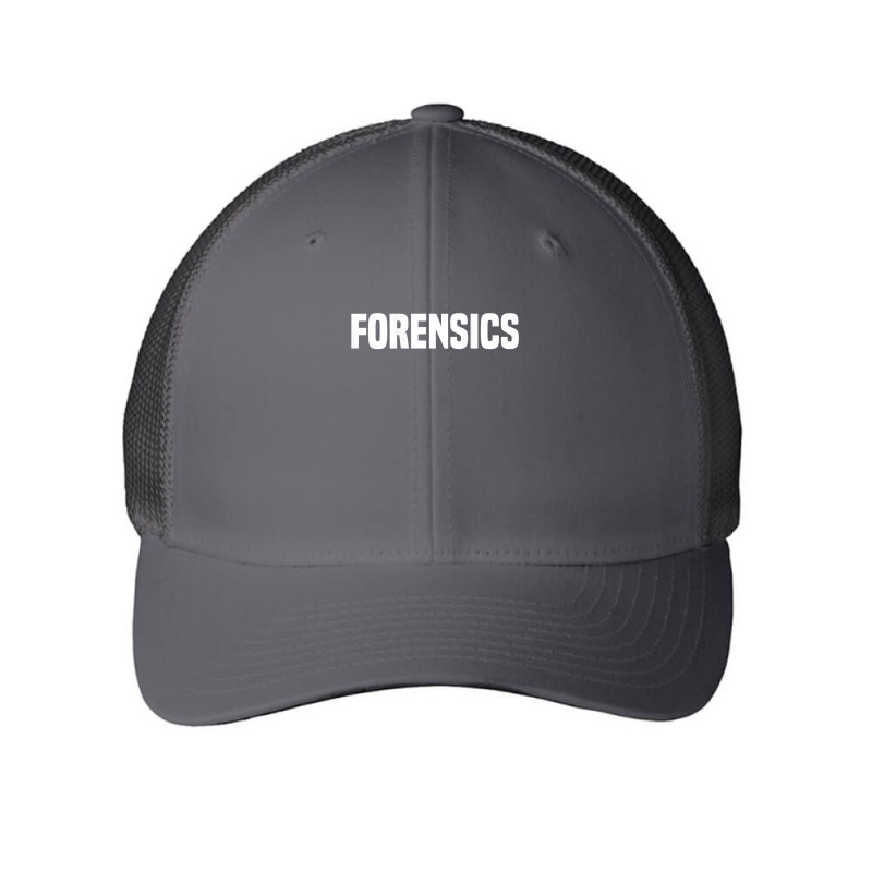 Forensics Crime Police Investigator Detective Policemen Duty Mesh cap by LorettaSharron | Artistshot