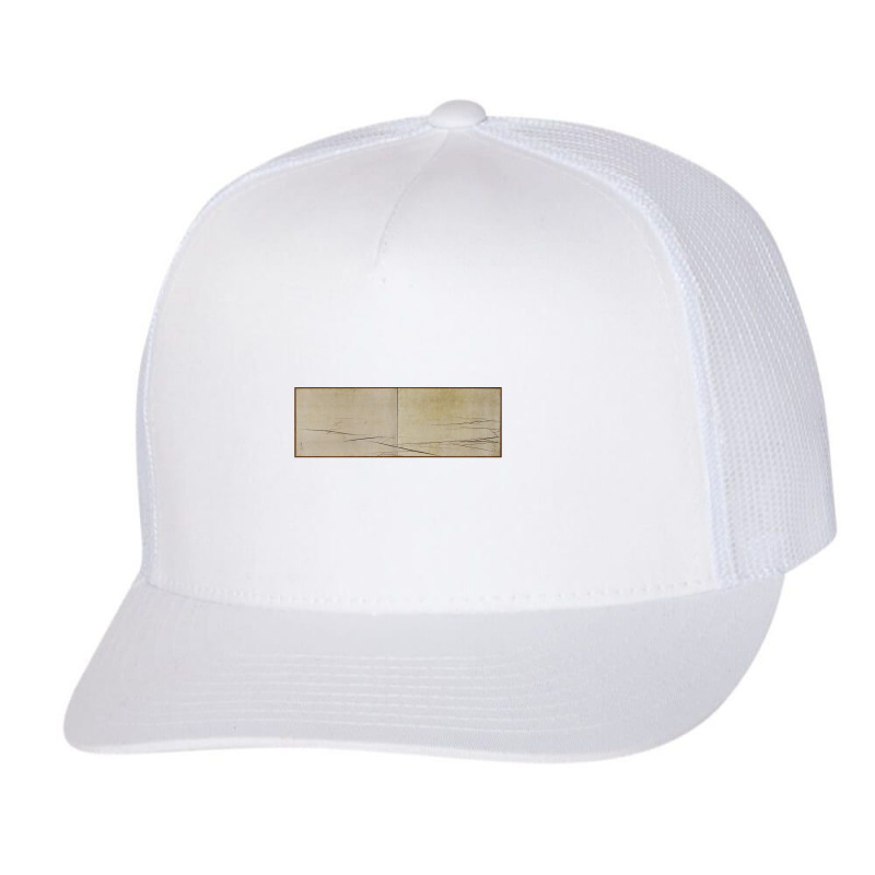 Maruyama Okyo, Cracked Ice, A 2 Fold Screen Painting Trucker Cap | Artistshot