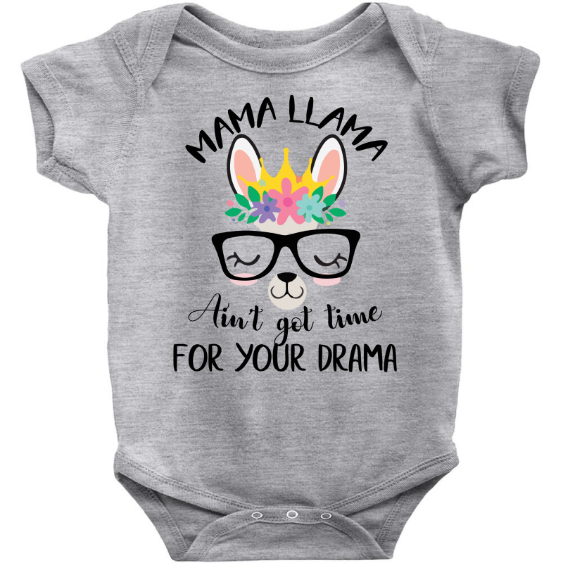 Nurse Llama Ain't Got Time For Your Drama Baby Bodysuit | Artistshot