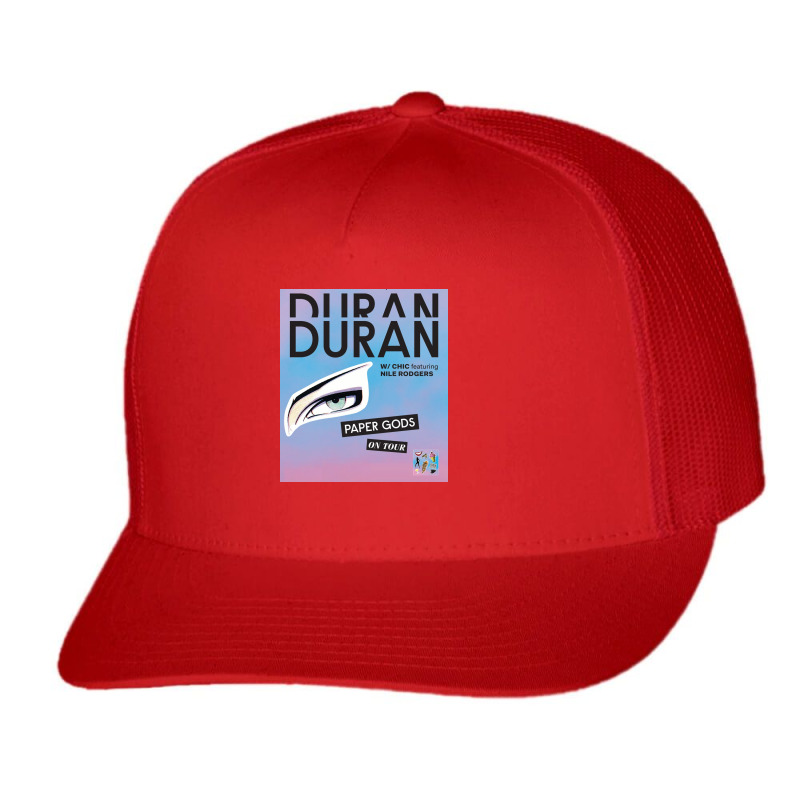 Duran Eyes Paper Gods Trucker Cap | Artistshot