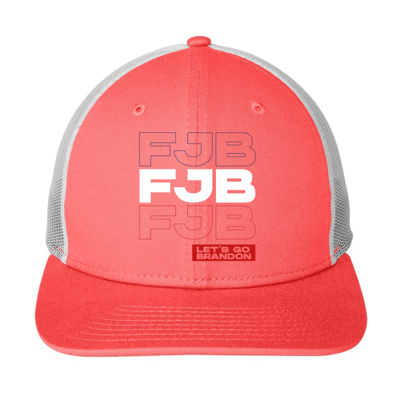 Fjb Let’s Go Brandon - Usa Political Gift Snapback Trucker Cap by Diogo Calheiros | Artistshot