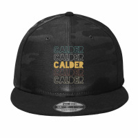 Calder Calder Calder Calder Calder Camo Snapback | Artistshot