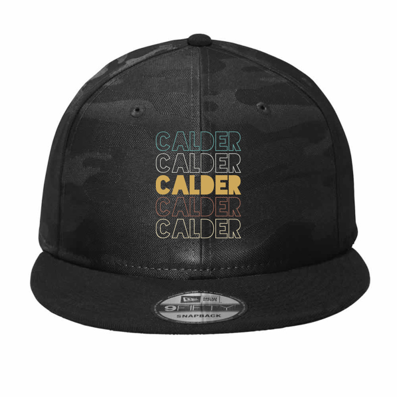 Calder Calder Calder Calder Calder Camo Snapback by Topseller | Artistshot