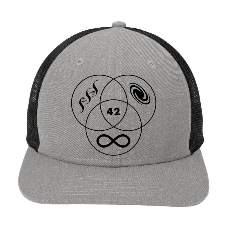 Hitchhikers Guide To The Galaxy 42 Lightweight Snapback Trucker Cap by Nicole Tees | Artistshot