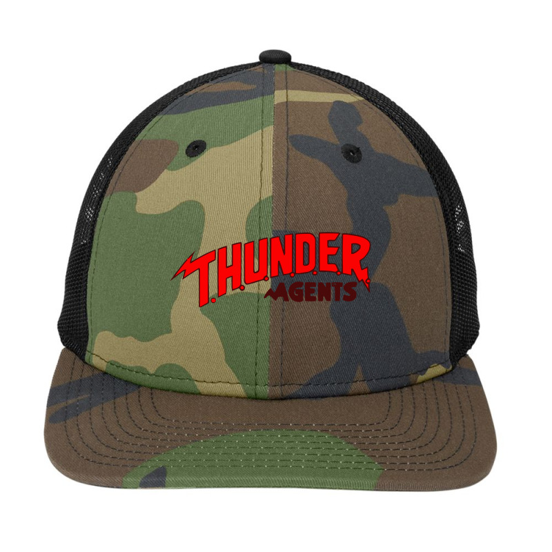 Thunder Agents Snapback Trucker Cap by bittersweet_bear | Artistshot