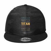 Titan Titan Titan Titan Titan Camo Snapback | Artistshot