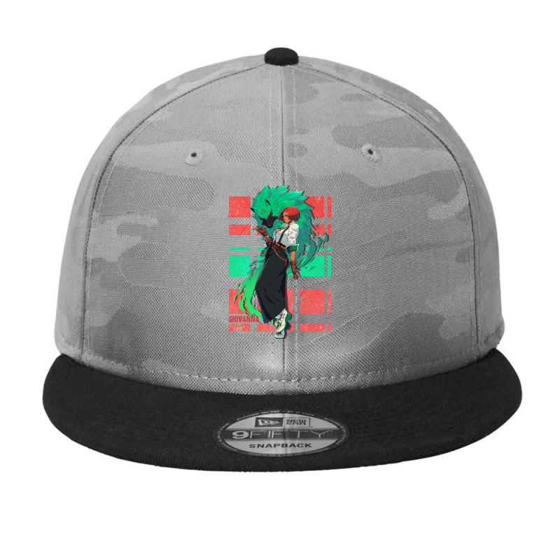 Guilty Gear Strive Giovanna Camo Snapback by CorineNewhouse | Artistshot