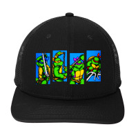 Arcade Turtles Snapback Trucker Cap | Artistshot