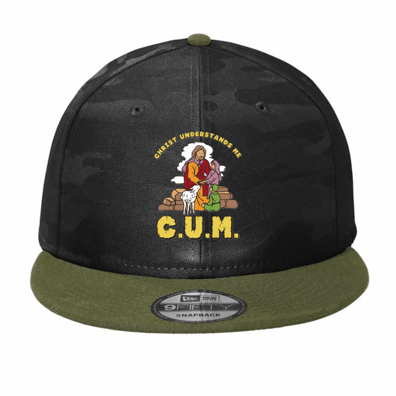 Christ Understands Me Cum Classic Camo Snapback by STACYSCHUDEL | Artistshot