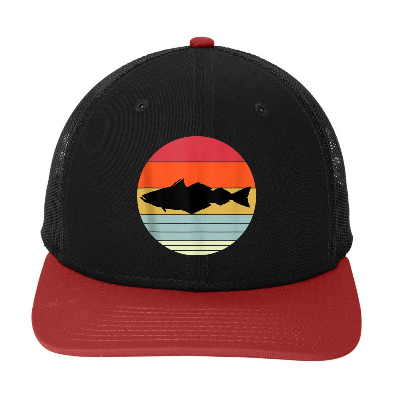 Retro Pollack Fish Design Pollock Fishing Fisherman Tank Top Snapback Trucker Cap by Tiktify | Artistshot