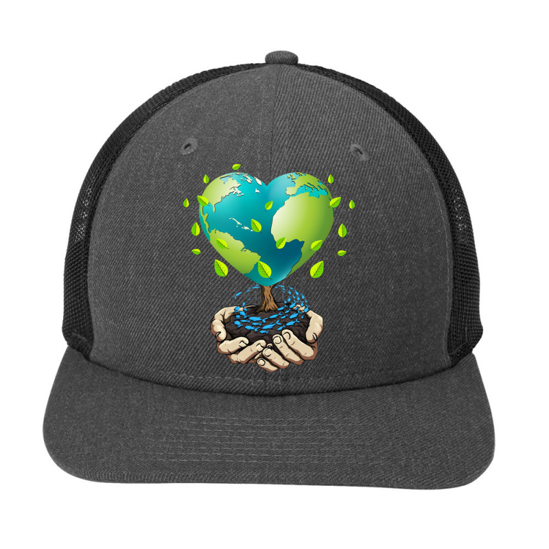 Earth Day 2020 Gifts Ecology Environmental Science Snapback Trucker Cap by NapetArt | Artistshot