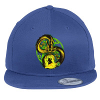 Attack Of Shenron 4 Flat Bill Snapback Cap | Artistshot