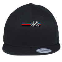 Bike Stripes Velodrome Flat Bill Snapback Cap | Artistshot