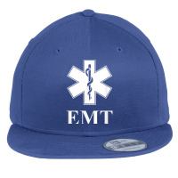 Emt First Responder 911 Emergency Medical Technician Shirt Flat Bill Snapback Cap | Artistshot