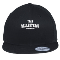 Team Ballesteros Lifetime Member Family Last Name Flat Bill Snapback Cap | Artistshot