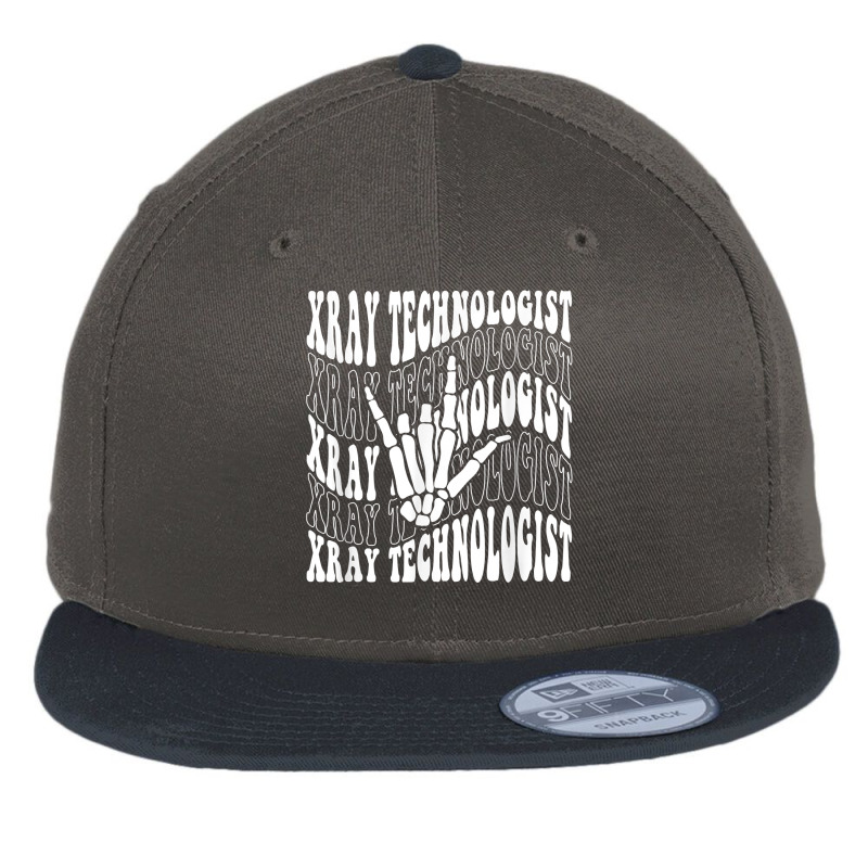 Retro Xray Technologist For Radiographer Or Radiology T Shirt Flat Bill Snapback Cap by cm-arts | Artistshot