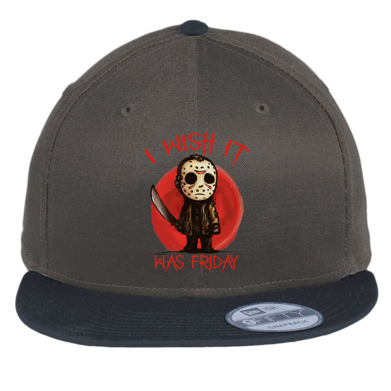 I Wish It Was Friday Serial Horror Halloween Flat Bill Snapback Cap by CUSER3772 | Artistshot