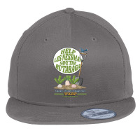 Help Les Nessman Save The Rutabaga Flat Bill Snapback Cap | Artistshot