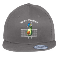 Funny Volleyball For Men Women Holy Guacamole Player Blocker For Fans Flat Bill Snapback Cap | Artistshot